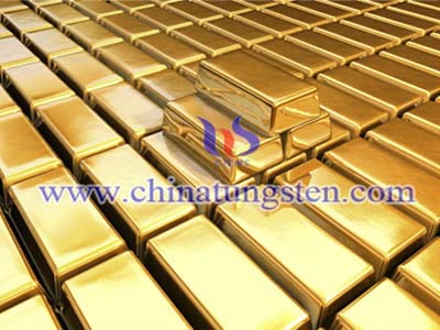 钨合金镀金条图片 钨合金镀金条图片